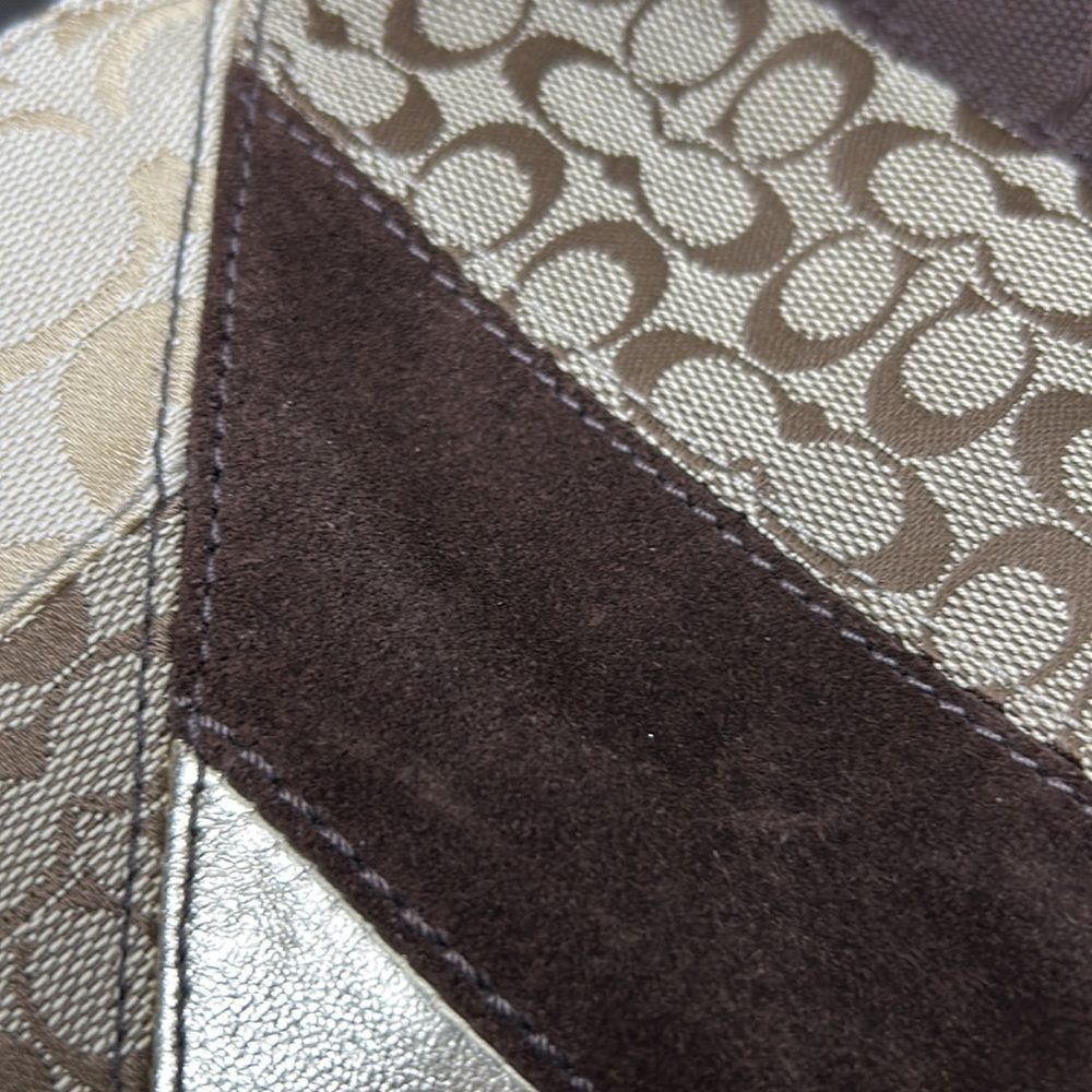 Coach Chevron patchwork crossbody - Picture 8 of 11